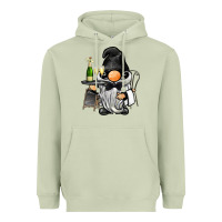 Matcha waiter gnome Heavyweight Hoodie - BarkalooDesign