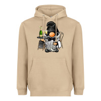Mushroom waiter gnome Heavyweight Hoodie - BarkalooDesign
