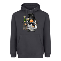 Smoke waiter gnome Heavyweight Hoodie - BarkalooDesign