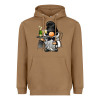 Toasted Coconut waiter gnome Heavyweight Hoodie - BarkalooDesign