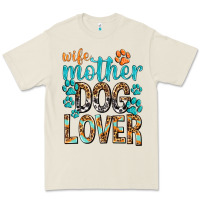 Bone wife mother dog lover with paws Premium Tee - texasbilliewilder