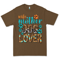 Cacao wife mother dog lover with paws Premium Tee - texasbilliewilder