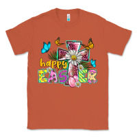 Copper happy easter cross Classic Tee - BarkalooDesign