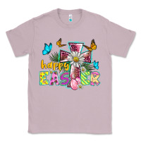 Lilac happy easter cross Classic Tee - BarkalooDesign