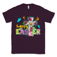 Plum happy easter cross Classic Tee - BarkalooDesign