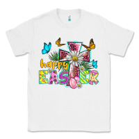 White happy easter cross Classic Tee - BarkalooDesign
