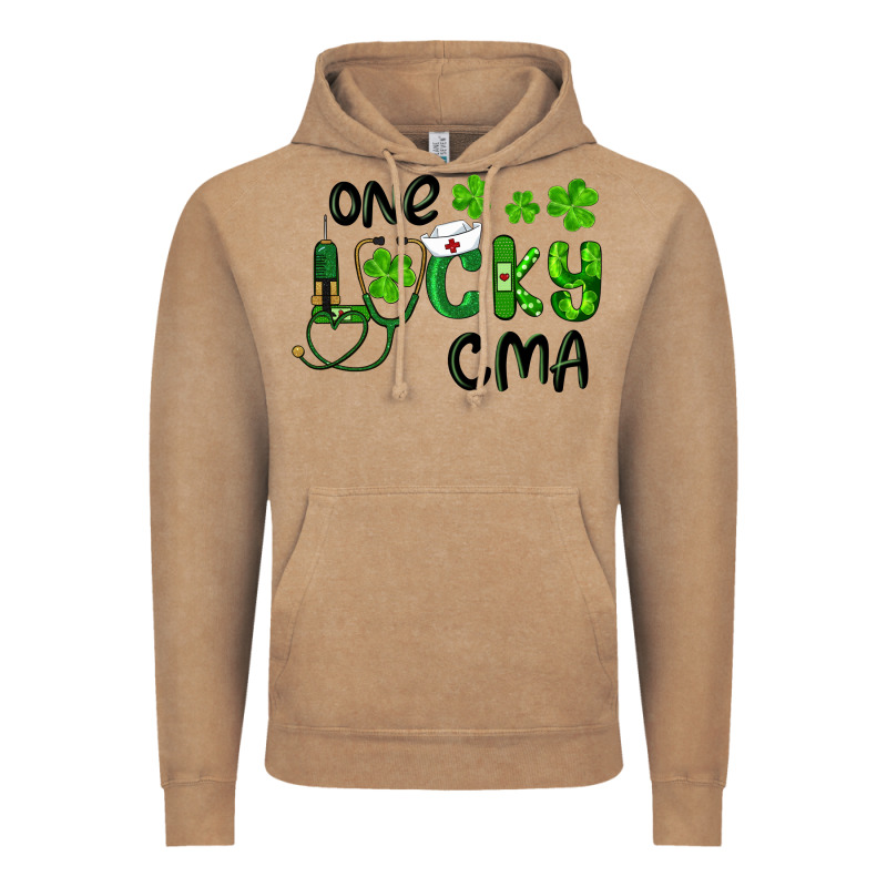 One Lucky Certified Medical Assistant Cma Vintage Hoodie by RanaPortraitStore | Teevron