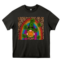 Asphalt st patricks day gnomes shamrock rainwow Heavy Core Tee - RanaPortraitStore