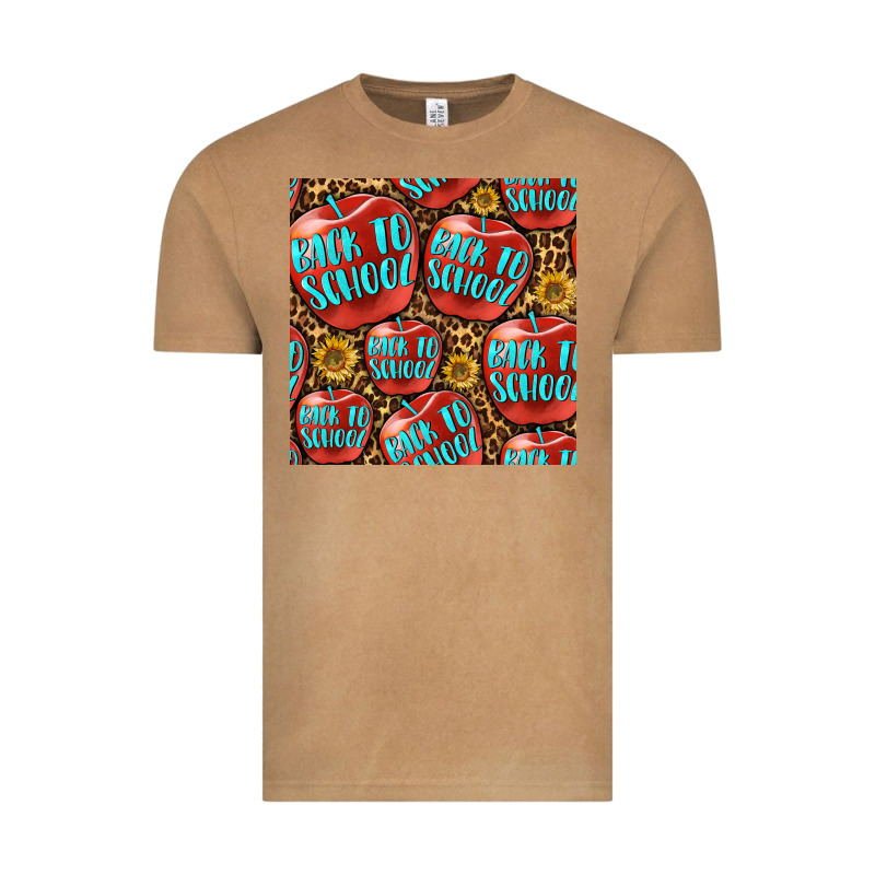 Back To School With Apple Seamless Pattern Vintage Tee by BundleAndBundleShop | Teevron