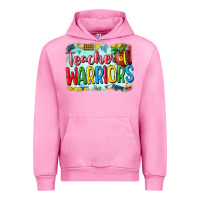 Fuchsia Pink teacher of warriors Urban Hoodie - CowGirlArtShop