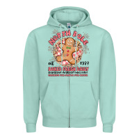 Seafoam north pole baked fresh daily Zipper Hoodie - MaliasSmallBusiness