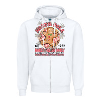 White north pole baked fresh daily Zipper Hoodie - MaliasSmallBusiness