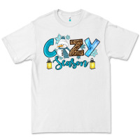 White cozy season winter Premium Tee - RanaPortraitStore