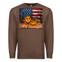 Chestnut halloween american flag tumbler Premium Sweatshirt - Jasminsmagicworld