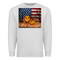 Dove Grey halloween american flag tumbler Premium Sweatshirt - Jasminsmagicworld