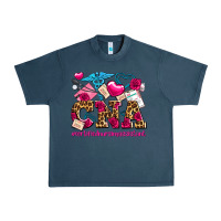 Midnight Navy valentines day cna certified nursing assistant Urban Heavy Tee - AdoDesignShop