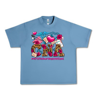 Pebble Blue valentines day cna certified nursing assistant Urban Heavy Tee - AdoDesignShop