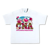 White valentines day cna certified nursing assistant Urban Heavy Tee - AdoDesignShop