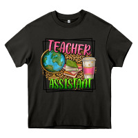 Asphalt teacher assistant Heavy Core Tee - texasbilliewilder