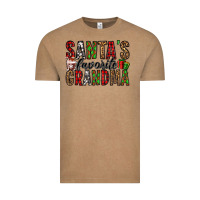 Vintage Coffee santa's favorite grandma Vintage Tee - Jasminsmagicworld