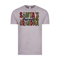 Vintage Zinc santa's favorite grandma Vintage Tee - Jasminsmagicworld