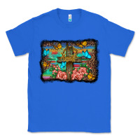True Royal wooden cross background Classic Tee - BarkalooDesign