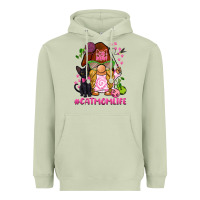 Matcha cat mom  life gnome Heavyweight Hoodie - BarkalooDesign