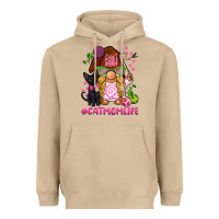 Mushroom cat mom  life gnome Heavyweight Hoodie - BarkalooDesign