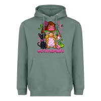 Sage cat mom  life gnome Heavyweight Hoodie - BarkalooDesign
