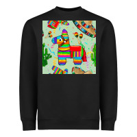 Black pinata seamless pattern Heavyweight Sweatshirt - BundleAndBundleShop
