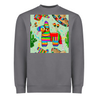 Storm pinata seamless pattern Heavyweight Sweatshirt - BundleAndBundleShop