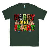 Sports Green merry and bright with christmas tree  cakes ado Classic Tee - AdoDesignShop