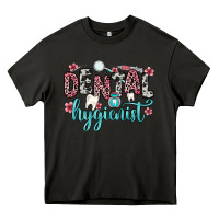 Asphalt dental hygienist Heavy Core Tee - Zillion Design Studio