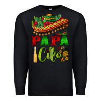 Black papa cito sombrero Premium Sweatshirt - BarkalooDesign