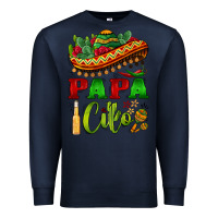 Navy papa cito sombrero Premium Sweatshirt - BarkalooDesign