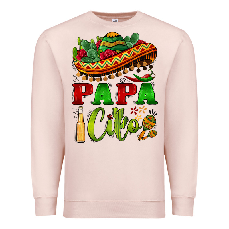 Papa Cito Sombrero Premium Sweatshirt by BarkalooDesign | Teevron