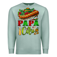 Seafoam papa cito sombrero Premium Sweatshirt - BarkalooDesign