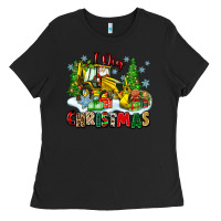 Black i dig christmas Ladies Tee - Zillion Design Studio
