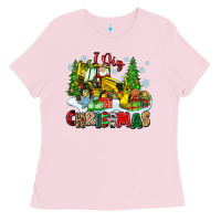 Bubblegum Pink i dig christmas Ladies Tee - Zillion Design Studio
