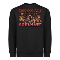 Black chocolate is my soulmate Heavyweight Sweatshirt - AdoDesignShop