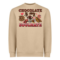 Mushroom chocolate is my soulmate Heavyweight Sweatshirt - AdoDesignShop