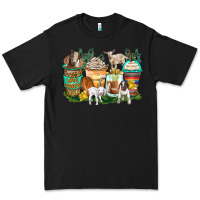 Black goats coffee cups Premium Tee - Zillion Design Studio