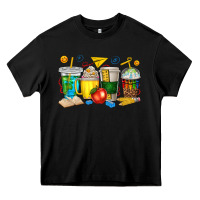 Black teacher coffee cups tbw Heavy Core Tee - texasbilliewilder