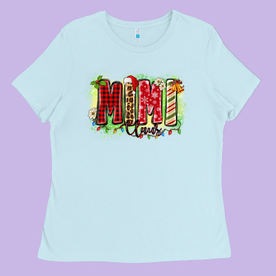 Mimi Claus Ladies Tee Designed By Zillion Design Studio