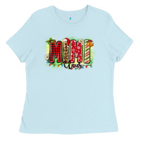 Baby Blue mimi claus Ladies Tee - Zillion Design Studio