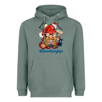 Sage secretary life gnome Heavyweight Hoodie - BarkalooDesign