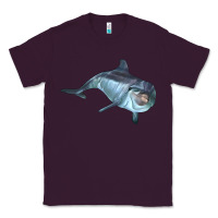 Plum bottlenose dolphin Classic Tee - LillyAllenDesigns