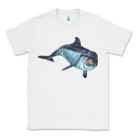 White bottlenose dolphin Classic Tee - LillyAllenDesigns
