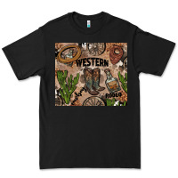 Black western rodeo Premium Tee - AdoDesignShop