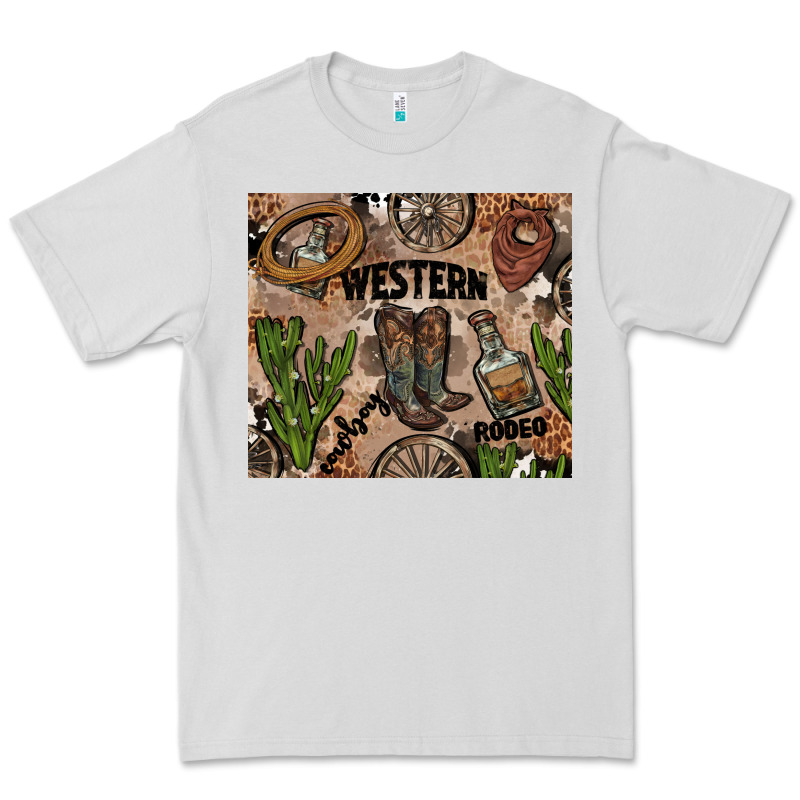 Western Rodeo Premium Tee by AdoDesignShop | Teevron